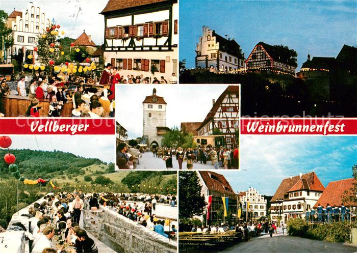 Vellberg Weinbrunnenfest Details