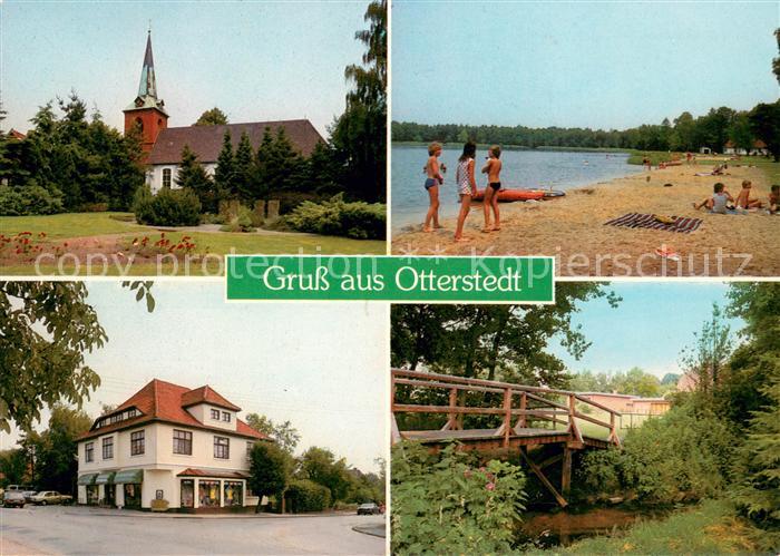 Otterstedt Niedersachsen Kirche Strand Kaufhaus Bruecke