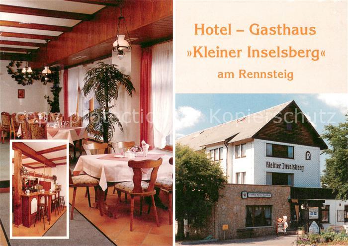 Brotterode Hotel Gasthaus Kleiner Inselsberg Gaststube Bar