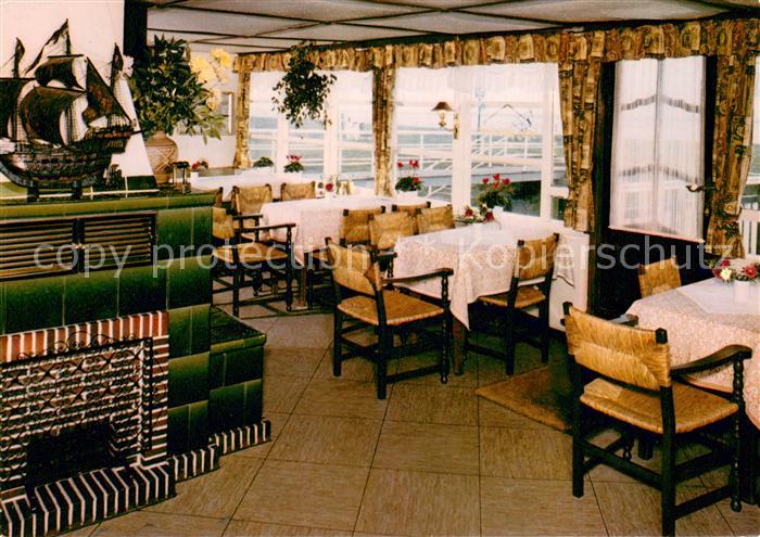 Norderhafen Strandcafe Halligblick Gaststube