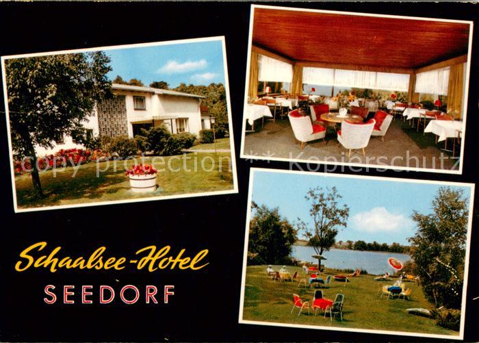 Seedorf Zeven Schalsee Hotel Gaststube Liegewiese