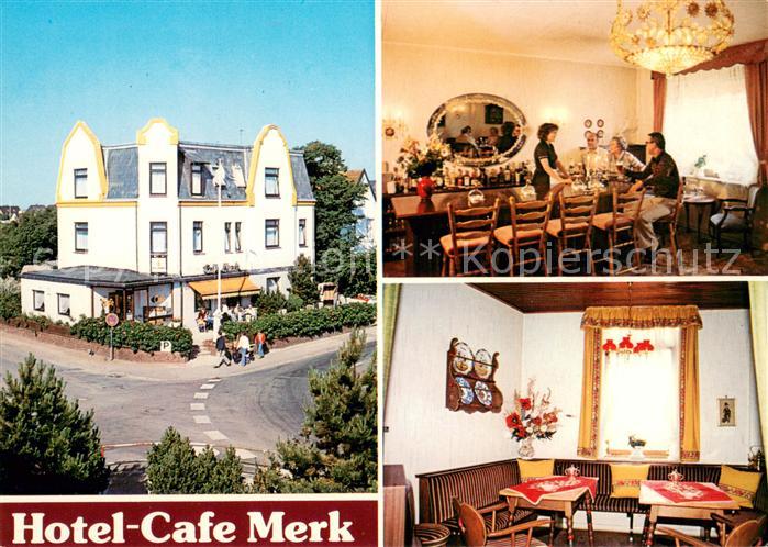 Wenningstedt Sylt Hotel Cafe Merk Nordseeheilbad
