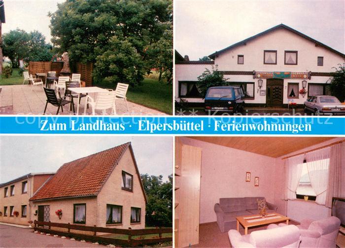 Elpersbuettel Zum Landhaus Ferienwohnungen Terrasse
