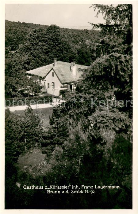 Brunn Bad-Fischau Gasthaus zum Kuerassier
