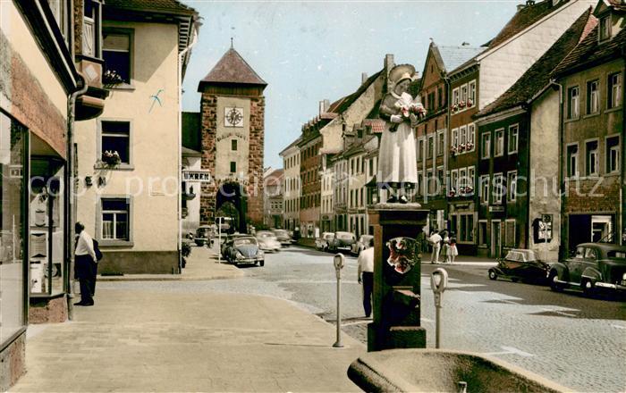 Villingen-Schwenningen Bickentor Brunnen Denkmal Altstadt