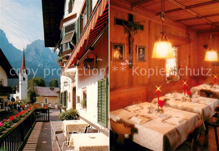 Seis Schlern Gasthof Restaurant Schwarzer Adler Albergo Ristorante Aquila Nera
