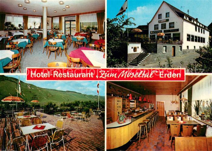 Erden Hotel Restaurant Zum Moseltal Terrasse
