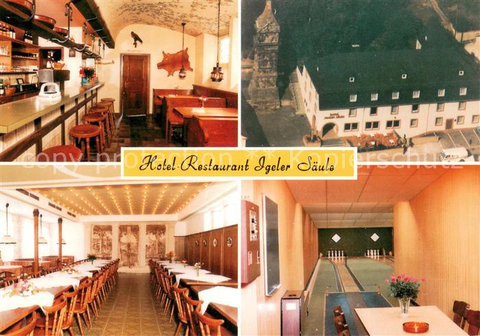 Igel Trier Hotel Restaurant Igeler Saeule Bar Restaurant Festsaal Kegelbahn