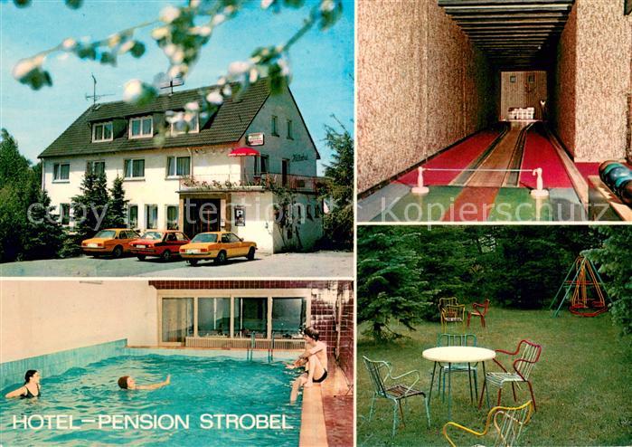 Nastaetten Taunus Hotel Pension Strobel Hallenbad Kegelbahn