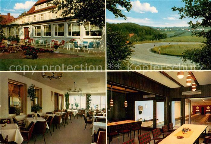 Winkelshuetten Hotel Haus Uffmann Restaurant Kegelbahn Landstrasse