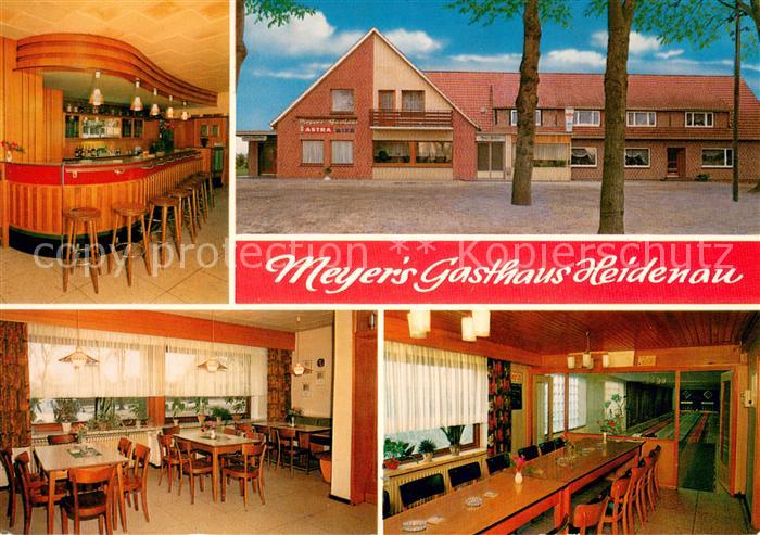 Heidenau Nordheide Meyer's Gasthaus Kegelbahn