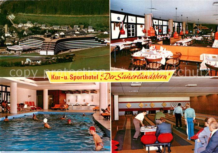 Willingen Sauerland Kur- und Sporthotel Der Sauerlandstern Restaurant Hallenbad