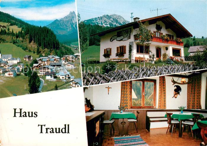 Filzmoos Pension Haus Traudl Panorama Alpen