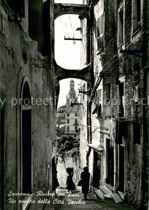 San Remo Un aspetto della città vecchia