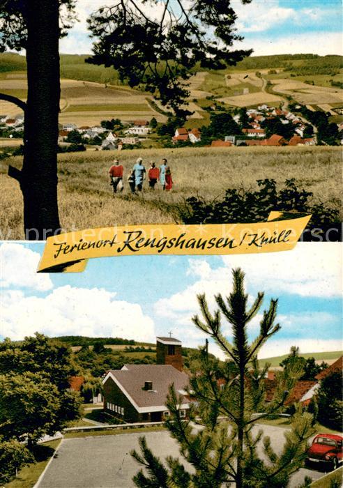 Rengshausen Knuellwald Panorama Ferienort