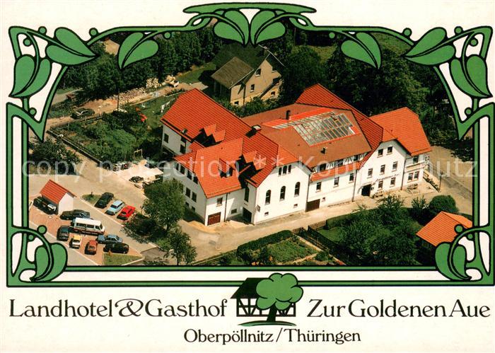 Triptis Landhotel Gasthof Zur Goldenen Aue Fliegeraufnahme