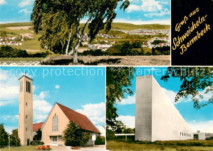 Schweicheln-Bermbeck Panorama Kirche