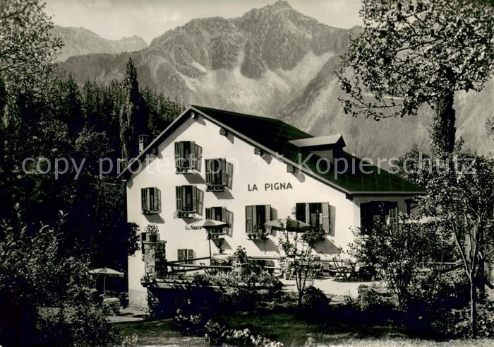 Villair Courmayeur Pensione la Pigna Alpen