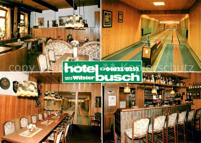 Wilster Hotel Busch Restaurant Bar Kegelbahn