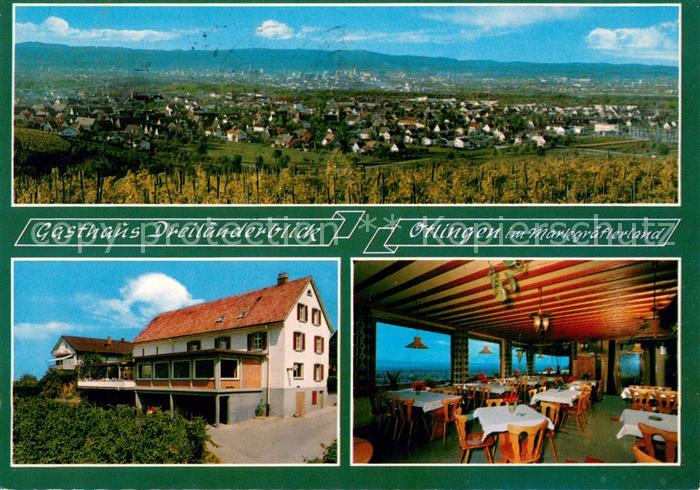oetlingen Weil Rhein Panorama Markgraeflerland Gasthaus Dreilaenderblick Restaur