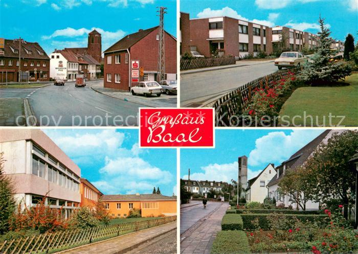 Baal Erkelenz Strassenpartie Wohnsiedlung Schule