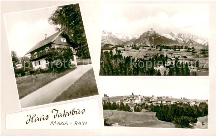 Maria Rain Allgaeu Haus Jakobus Panorama