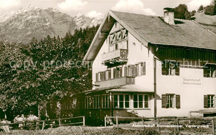 Vordergraseck Almwirtschaft Hanneslebauer