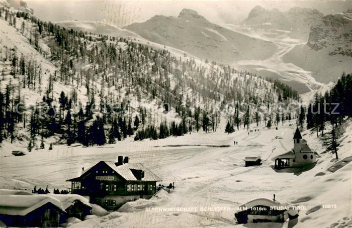 Stubaital Alpenwirtschaft Schlicker Alm