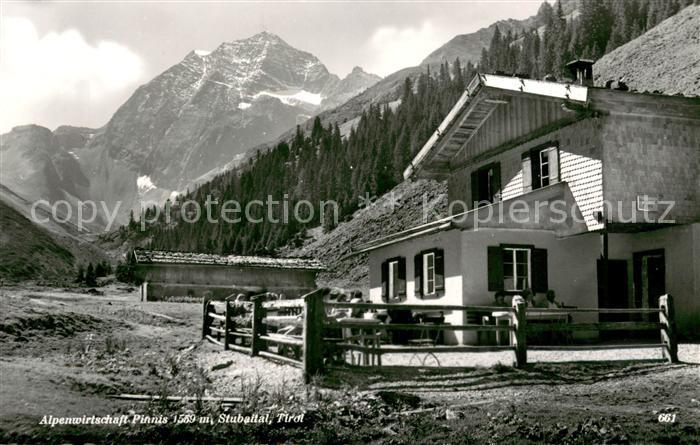 Stubaital Alpenwirtschaft Pinnis