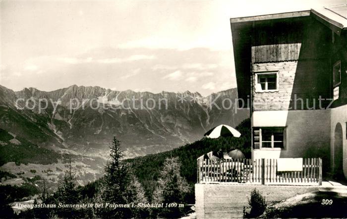 Fulpmes Tirol Alpengasthaus Sonnenstein