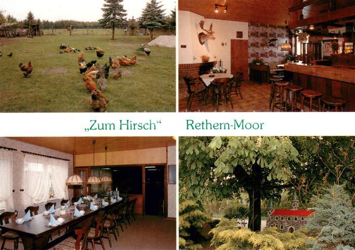 Moor Rethem Aller Gaststaette Zum Hirsch Wiese Bar Gaststube Kaffeegarten