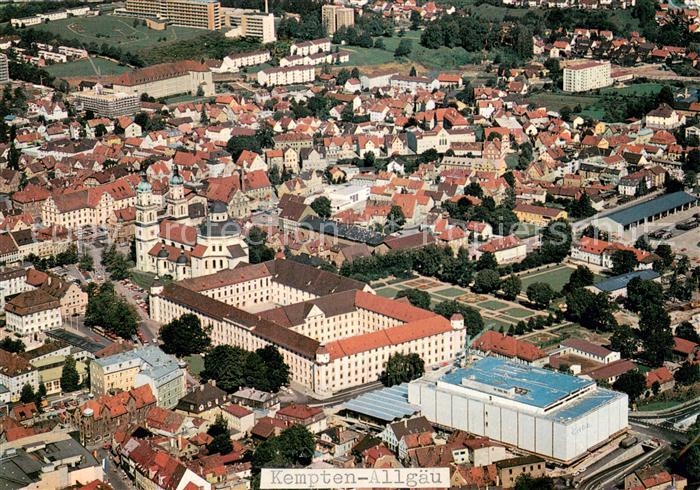 Kempten Allgaeu Fliegeraufnahme