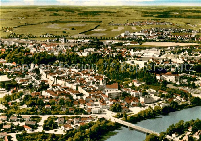 Muehldorf Inn Fliegeraufnahme