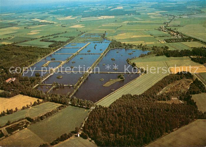 Wahrenholz Teichgut Schaenke OT Teichgut Fischteiche Fliegeraufnahme