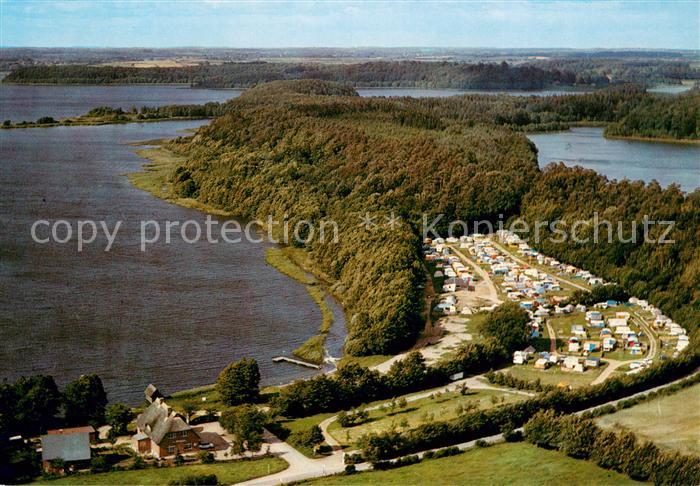 Wrohe Westensee Camping Sellmer Kiosk und Imbiss Fliegeraufnahme