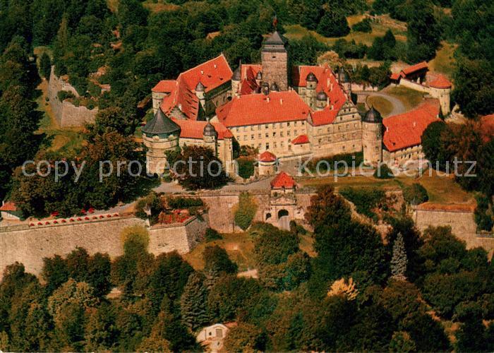 Kronach Oberfranken Veste Rosenberg Fliegeraufnahme