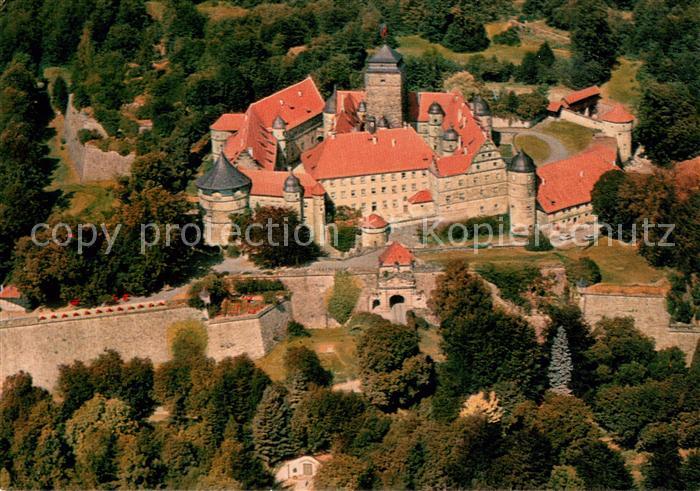 Kronach Oberfranken Veste Rosenberg Fliegeraufnahme