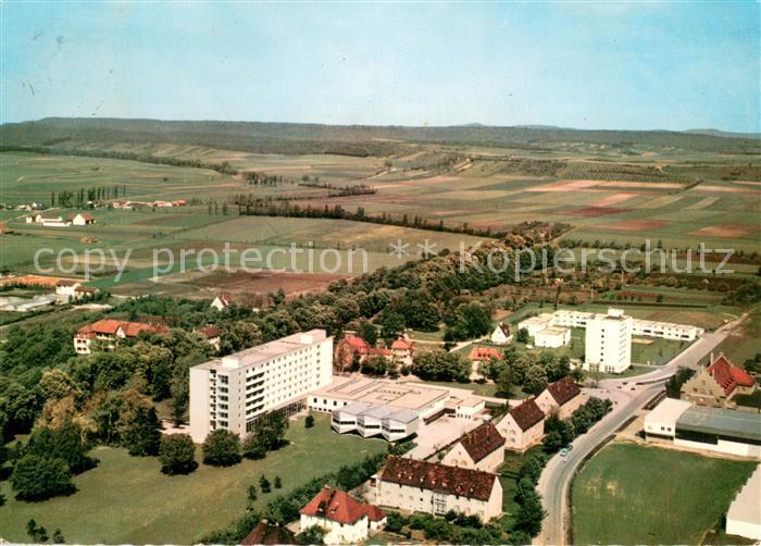 Bad Windsheim Sanatorium Frankenland Fliegeraufnahme