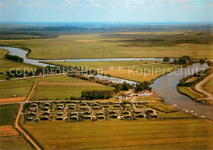 Lexfaehre Dithmarschen Hotel Restaurant Zum alten Faehrhaus Fliegeraufnahme
