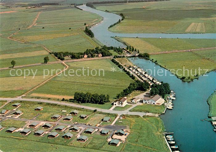 Lexfaehre Dithmarschen Gasthaus Zum alten Faehrhaus Fliegeraufnahme
