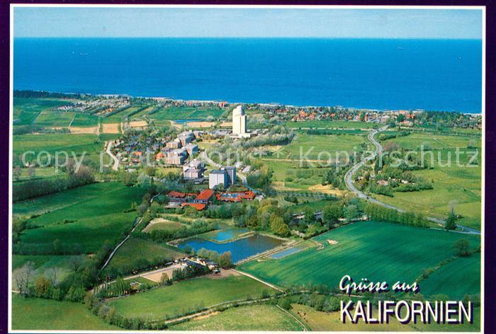 Kalifornien Ostseebad Fliegeraufnahme