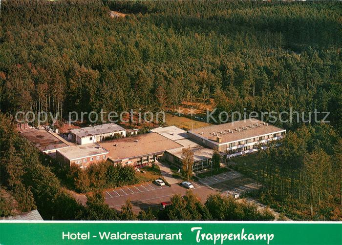 Trappenkamp Hotel Waldrestaurant Trappenkamp Fliegeraufnahme