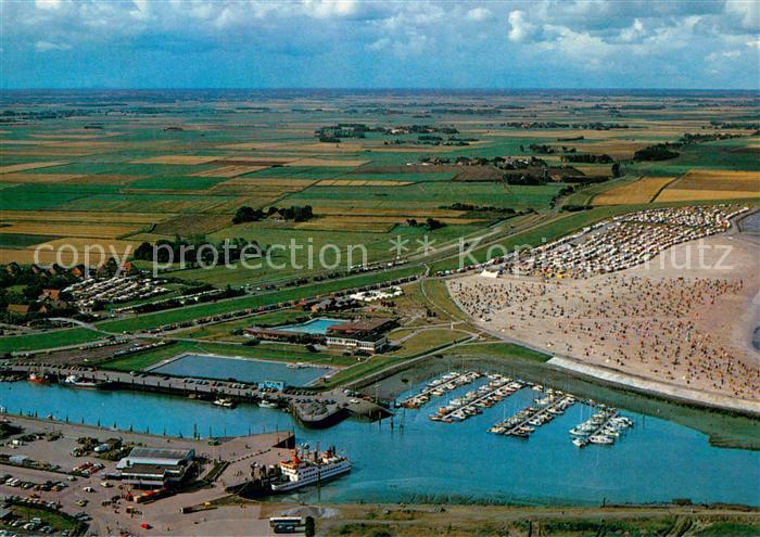 Bensersiel Fliegeraufnahme