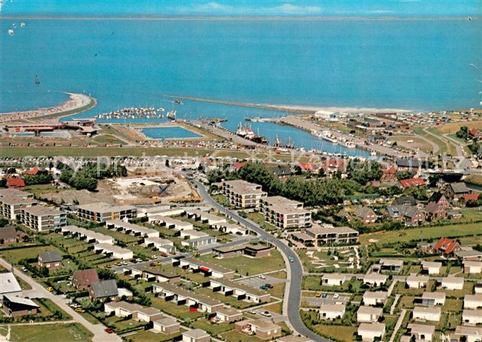 Bensersiel Fliegeraufnahme