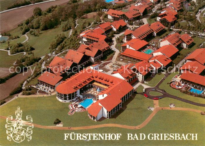Bad Griesbach Rottal Fuerstenhof Thermal Mineralheilbad Fliegeraufnahme