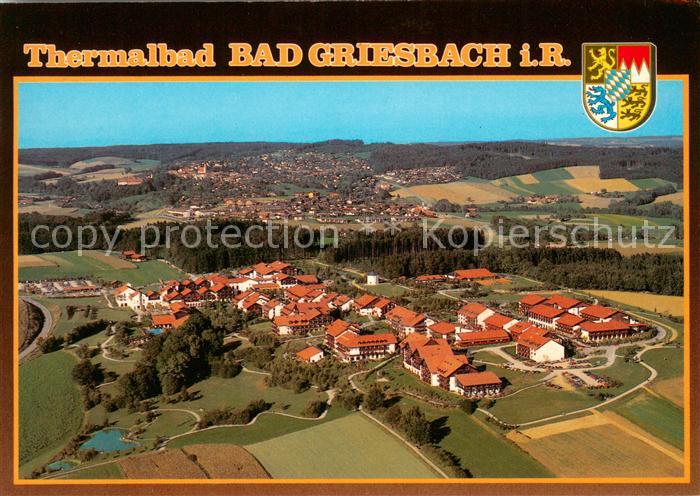 Bad Griesbach Rottal Dreiquellenbad Fliegeraufnahme