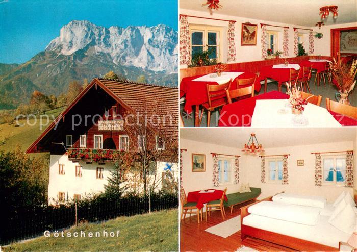 Marktschellenberg Gasthaus Pension Goetschenhof Gaststube Zimmer