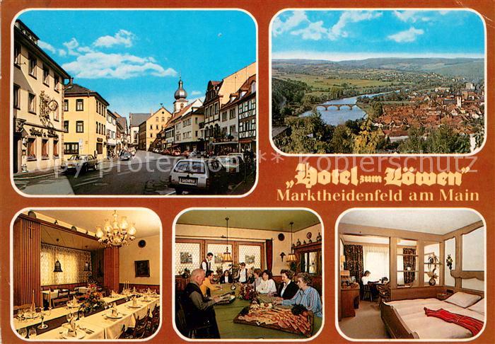 Marktheidenfeld Hotel zum Loewen Gastraeume Zimmer Panorama