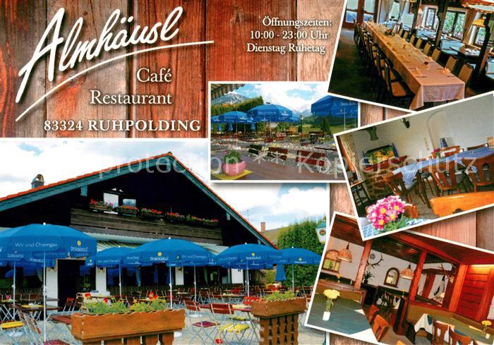 Ruhpolding Restaurant Cafe Almhaeusl Gastraeume Terrasse