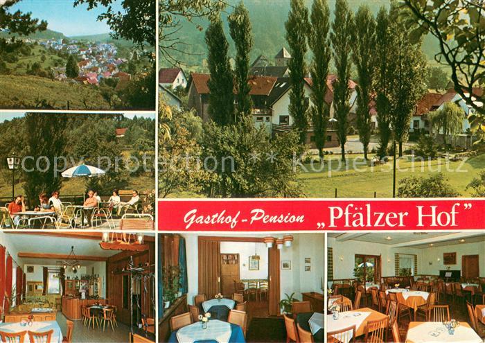 Iggelbach Hotel Pension Pfaelzer Hof Gastraeume Terrasse